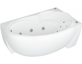 Акриловая ванна АКВАТЕК Бетта 150х95 см правая (без гидромассажа) с каркасом и фронтальным экраном