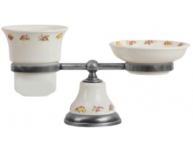 Стакан и мыльница Migliore Provance ML.PRO-60.510.CR хром