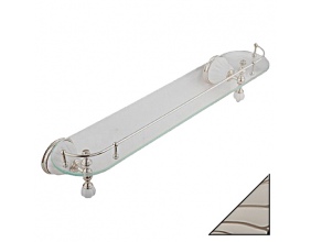 Полка Migliore Olivia ML.OLV-60.620.BP.CR хром с декором