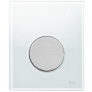 Кнопка смыва Tece Loop Urinal 9242659 белое стекло, кнопка хром матовый