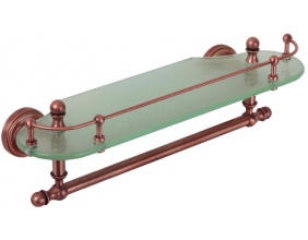 Полка с полотенцедержателем Migliore Mirella ML.MRL-M040.RА медь