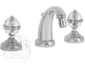 Смеситель для биде Migliore Cristalia Swarovski ML.CRS-3725 хром
