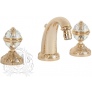 Смеситель для биде Migliore Cristalia Swarovski 27180  золото