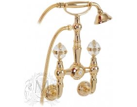 Смеситель для душа Migliore Cristalia Swarovski 27183  золото