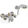 Смеситель для ванны с душем Migliore Korona Swarovski ML.KRN-4702 CrDo