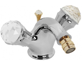 Смеситель для биде Migliore Korona Swarovski ML.KRN-4744 CrDo