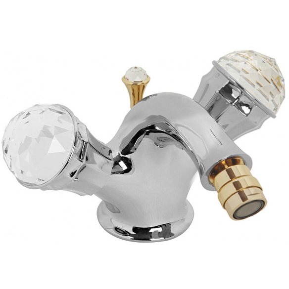 Смеситель для биде Migliore Korona Swarovski ML.KRN-4744 CrDo