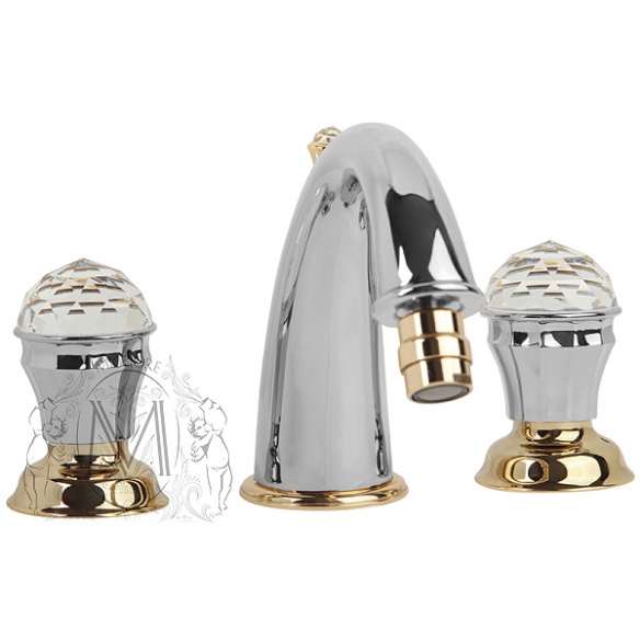 Смеситель для биде Migliore Korona Swarovski ML.KRN-4725 CrDo