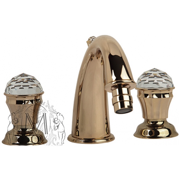 Смеситель для биде Migliore Korona Swarovski ML.KRN-4725 Br