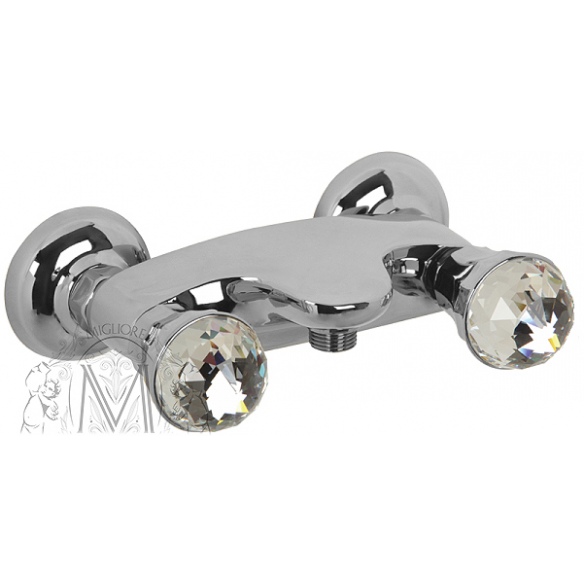 Смеситель для душа Migliore Korona Swarovski ML.KRN-4746 Cr