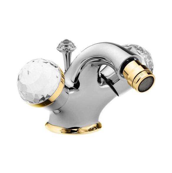 Смеситель для биде Migliore AXO Swarovski ML.AXO-644F CrDo