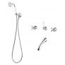 Смеситель для ванны с душем Migliore Princeton Plus ML.PRP-8018 Cr