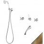 Смеситель для ванны с душем Migliore Princeton Plus ML.PRP-8018 Br