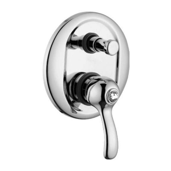 Смеситель для ванны и душа Migliore Lem Swarovski ML.LEM-1972 Cr