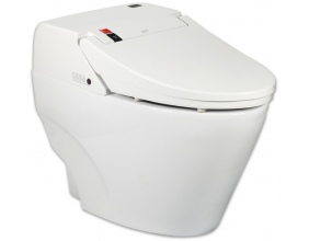 Электронный унитаз-биде SensPa Tankless 2011S керамика