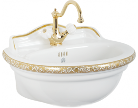 Раковина Migliore Milady ML.MLD-25.752 52 см декор бронза