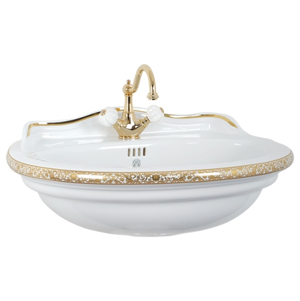 Раковина Migliore Milady ML.MLD-25.773 77 см декор бронза