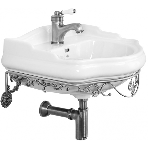 Раковина-консоль Migliore Bella ML.BLL-24.155 55 см хром