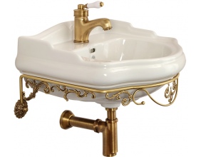 Раковина-консоль Migliore Bella ML.BLL-24.155 55 см бронза