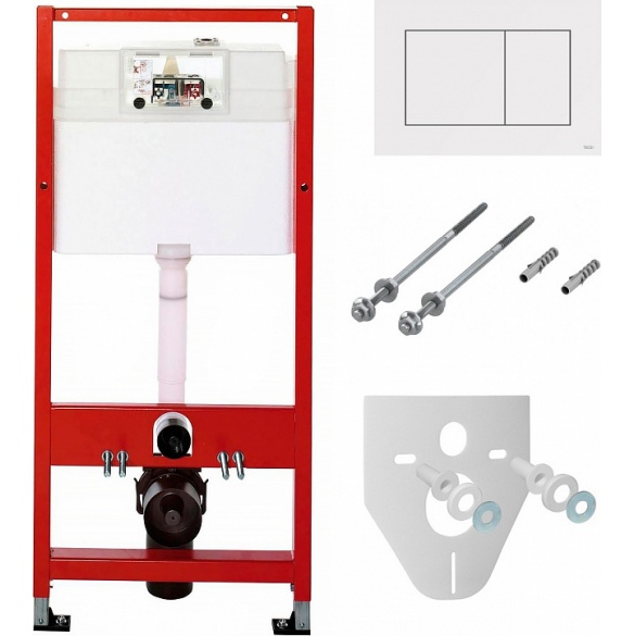 Комплект TECEbase 2.0 для установки подвесного унитаза с панелью смыва TECEnow белая, 9400413 (9 400 413)