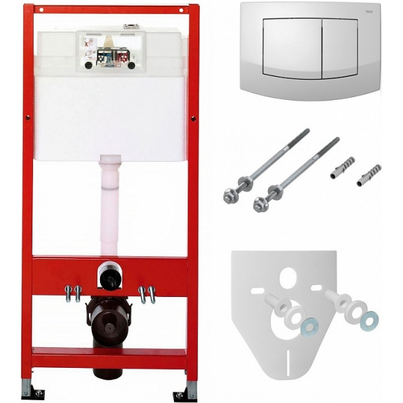 Комплект TECEbase 2.0 для установки подвесного унитаза с панелью смыва ТЕСЕambia белая, K440200 (K 440 200)