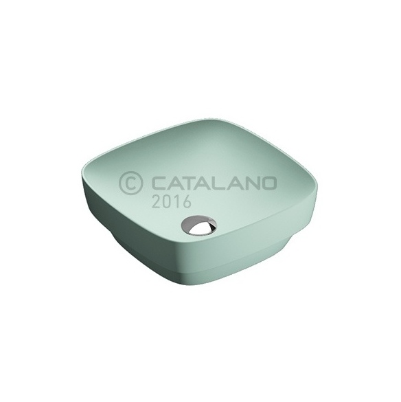 Раковина Catalano Green Lux 40*40 зеленая матовая 140AGRLXVS