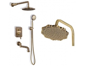 Душевая система Bronze de Luxe Windsor 10137F бронза