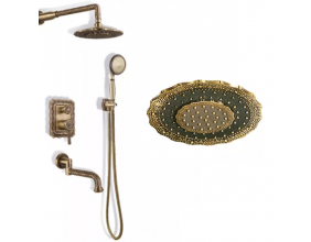 Душевая система Bronze de Luxe Windsor 10137DF бронза