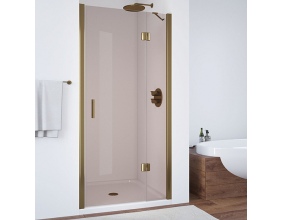 Душевая дверь в нишу Vegas Glass AFP 110 05 05 R профиль бронза, стекло бронза 