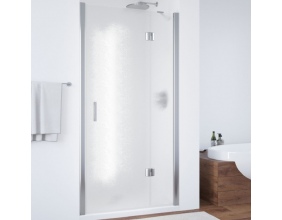 Душевая дверь в нишу Vegas Glass AFP 120 08 02 R профиль глянцевый хром, стекло шиншилла 