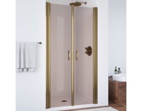 Душевая дверь в нишу Vegas Glass E2P 75 05 05 профиль бронза, стекло бронза 