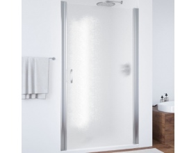 Душевая дверь в нишу Vegas Glass EP 90 08 02 профиль глянцевый хром, стекло шиншилла 