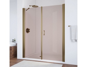 Душевая дверь в нишу Vegas Glass EP-F-2 185 05 05 R профиль бронза, стекло бронза 