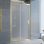 Душевая дверь в нишу Vegas Glass ZP 105 09 10 профиль золото, стекло сатин 