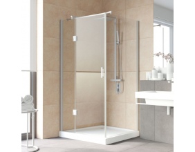 Душевой уголок Vegas Glass AFP-Fis Lux 120*90 07 01 L профиль матовый хром, стекло прозрачное 