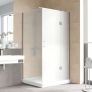 Душевой уголок Vegas Glass AFP-Fis Lux 120*90 08 10 R профиль глянцевый хром, стекло сатин 