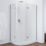 Душевой уголок Vegas Glass AFS-F 120*90 07 01 R профиль матовый хром, стекло прозрачное 