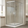 Душевой уголок Vegas Glass ZA-F 110*100 08 01 профиль глянцевый хром, стекло прозрачное 