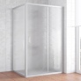 Душевой уголок Vegas Glass ZP+ZPV 120*100 07 02 профиль матовый хром, стекло шиншилла 