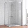 Душевой уголок Vegas Glass ZP+ZPV 120*70 07 01 профиль матовый хром, стекло прозрачное 