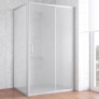 Душевой уголок Vegas Glass ZP+ZPV 120*70 07 10 профиль матовый хром, стекло сатин 