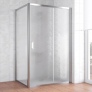 Душевой уголок Vegas Glass ZP+ZPV 120*70 08 02 профиль глянцевый хром, стекло шиншилла 