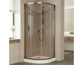 Душевой уголок Vegas Glass ZS 90 05 05 профиль бронза, стекло бронза 