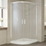 Душевой уголок Vegas Glass ZS-F 110*100 01 10 профиль белый, стекло сатин 