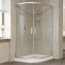 Душевой уголок Vegas Glass ZS-F 110*100 07 01 профиль матовый хром, стекло прозрачное 