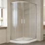 Душевой уголок Vegas Glass ZS-F 110*100 07 02 профиль матовый хром, стекло шиншилла 