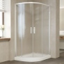 Душевой уголок Vegas Glass ZS-F 110*90 01 02 профиль белый, стекло шиншилла 