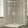 Душевой уголок Vegas Glass ZS-F 120*100 07 01 профиль матовый хром, стекло прозрачное 