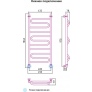 Полотенцесушитель водяной Сунержа Элегия +100x40