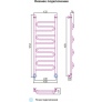 Полотенцесушитель водяной Сунержа Элегия 120x40 